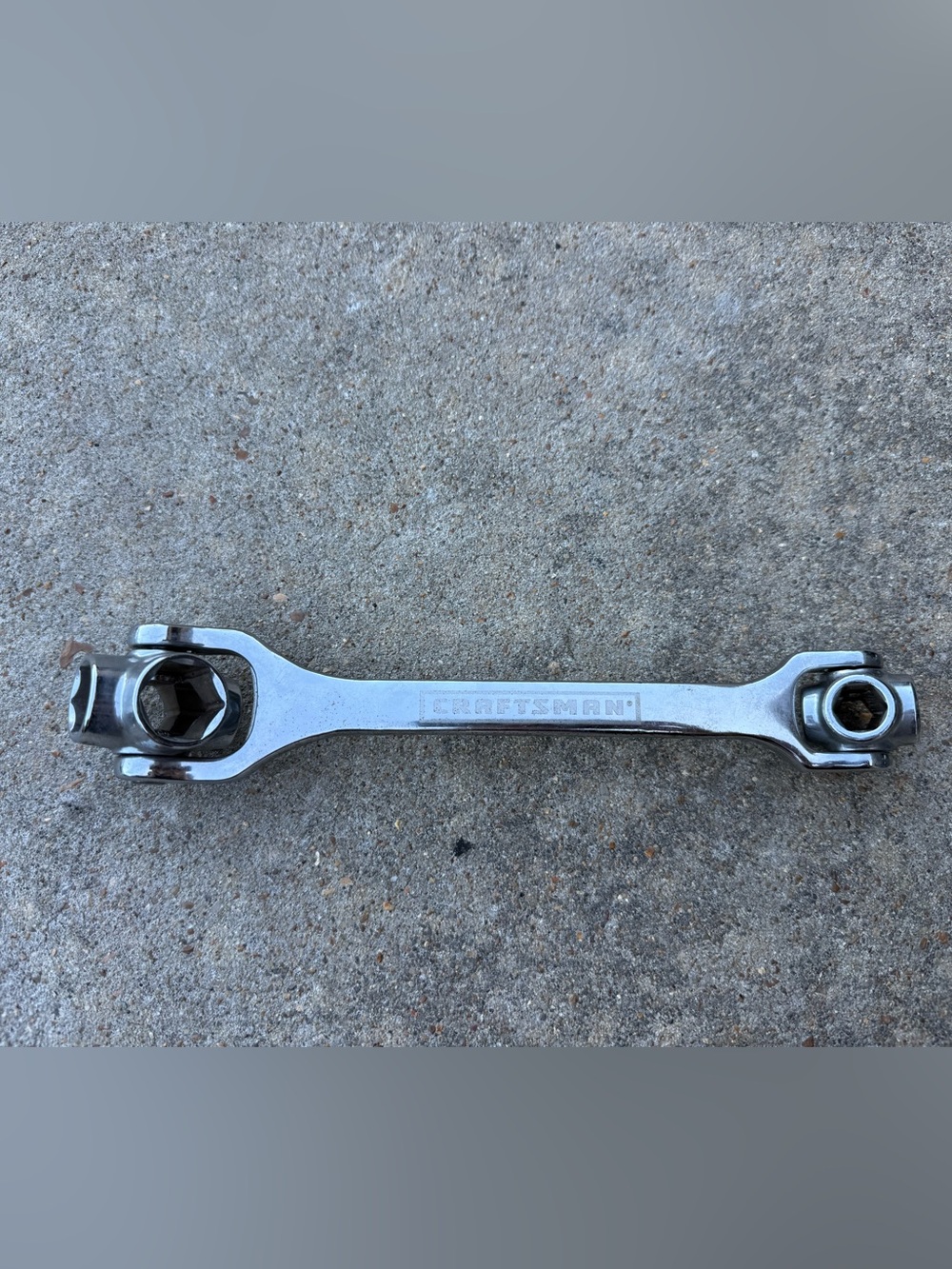 Craftsman Men's Chrome Multi-Function Ratcheting Wrench - Silver